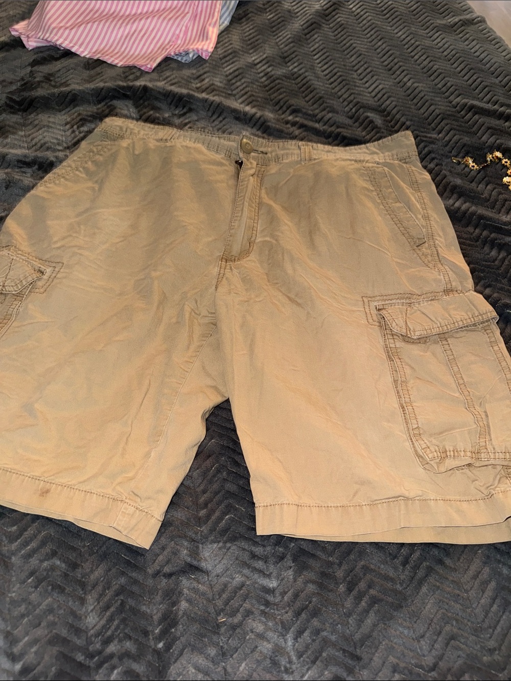 Men's Cargo Shorts - Khaki